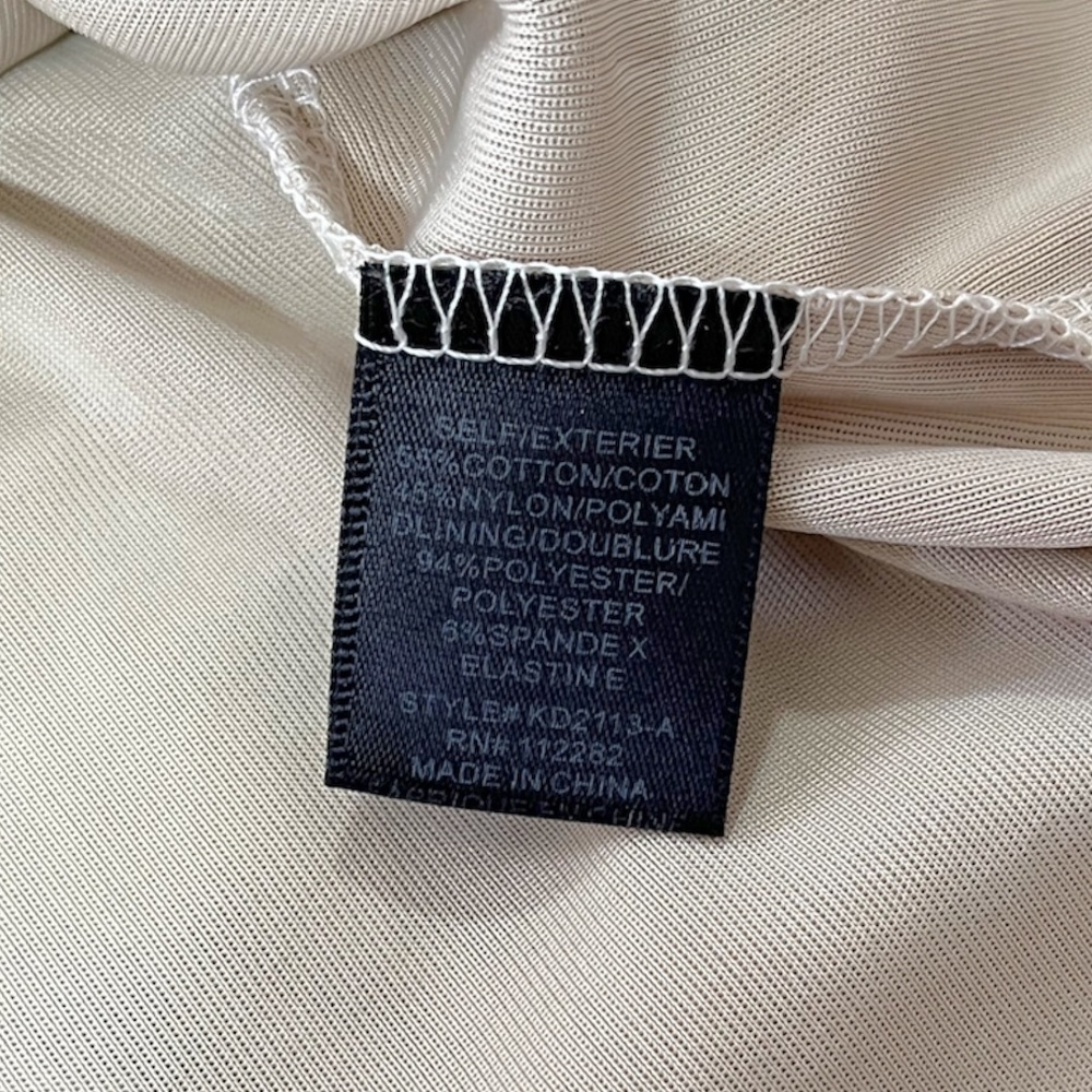 NWT Greylin Anthropologie Melusine Cream Lace and Gold 2 in 1 Dress sz L - Picture 4 of 12